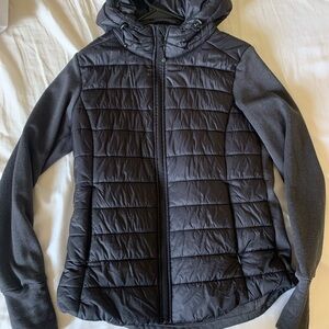 Black puffer/sweater
